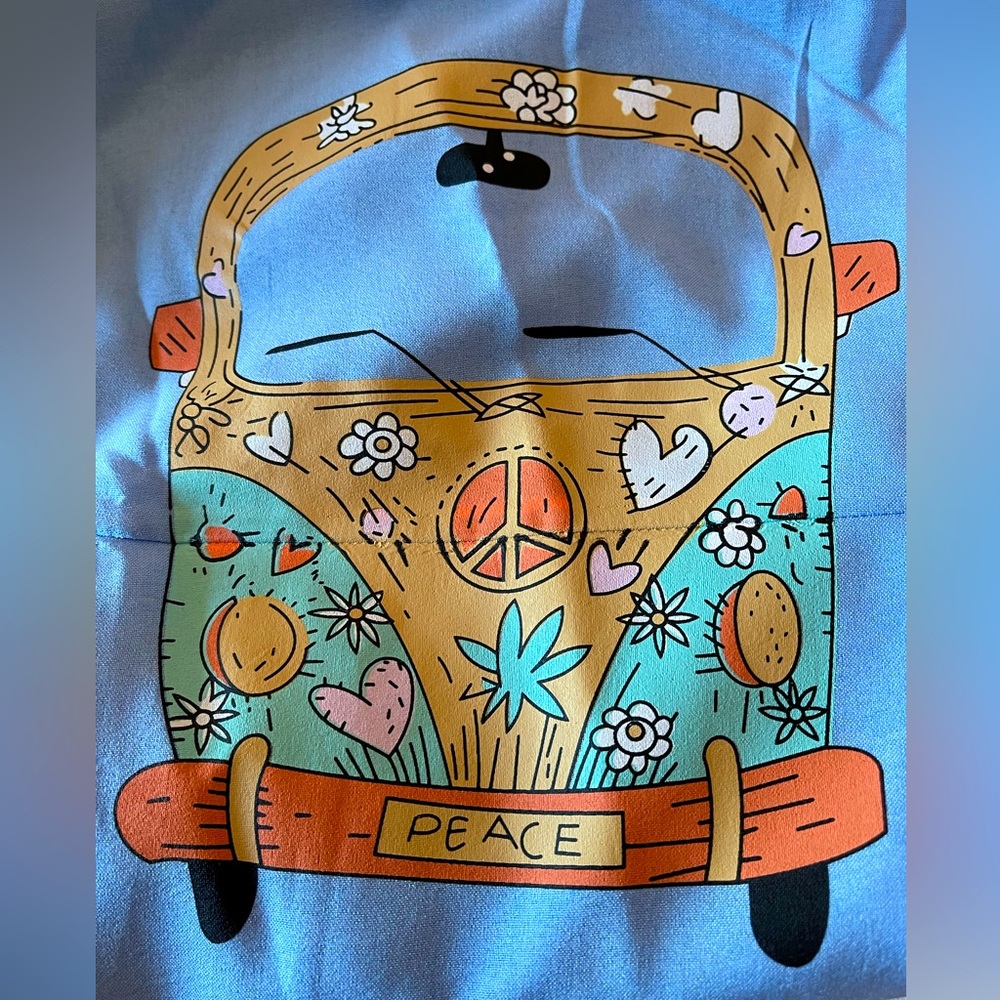 Smock style hippie shirt